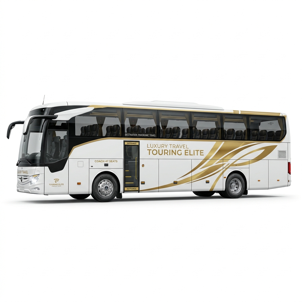 6. Big Bus / 47 Seater rental with driver in Batam